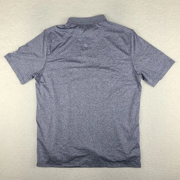 Bobby Jones Polo Shirt Mens Large Blue Striped Performance‎ Collection EC - Picture 11 of 13